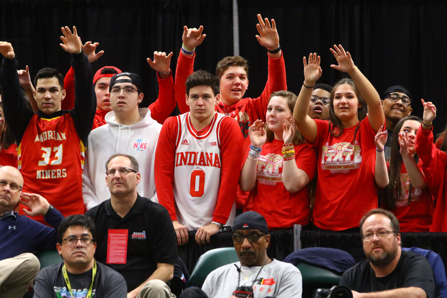 Gallery: Boys basketball Class 2A state final - Andrean vs. Linton-Stockton